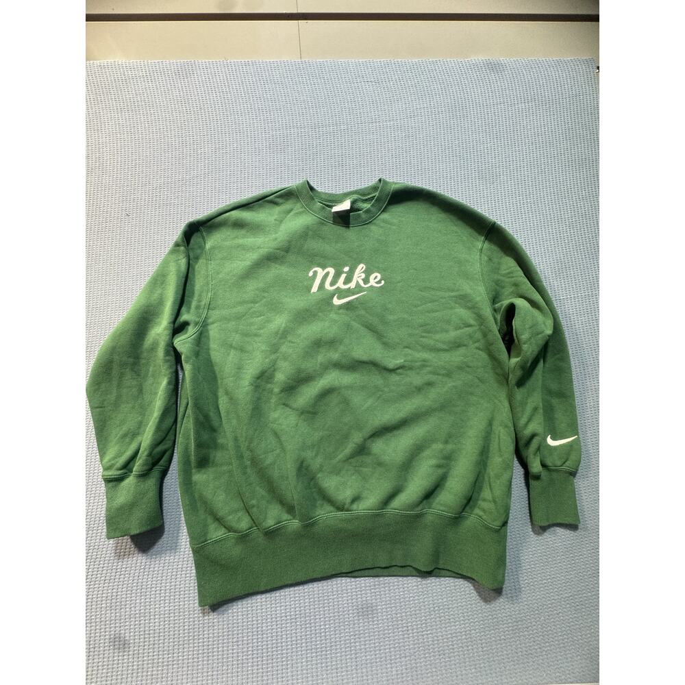 Nike NWT Crewneck Sweatshirt Women's Sz M Green Brand New